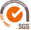 Sello de certificación ISO 14001 otorgado por SGS