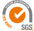 Sello de certificación ISO 45001 otorgado por SGS