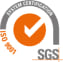 Sello de certificación ISO 9001 otorgado por SGS